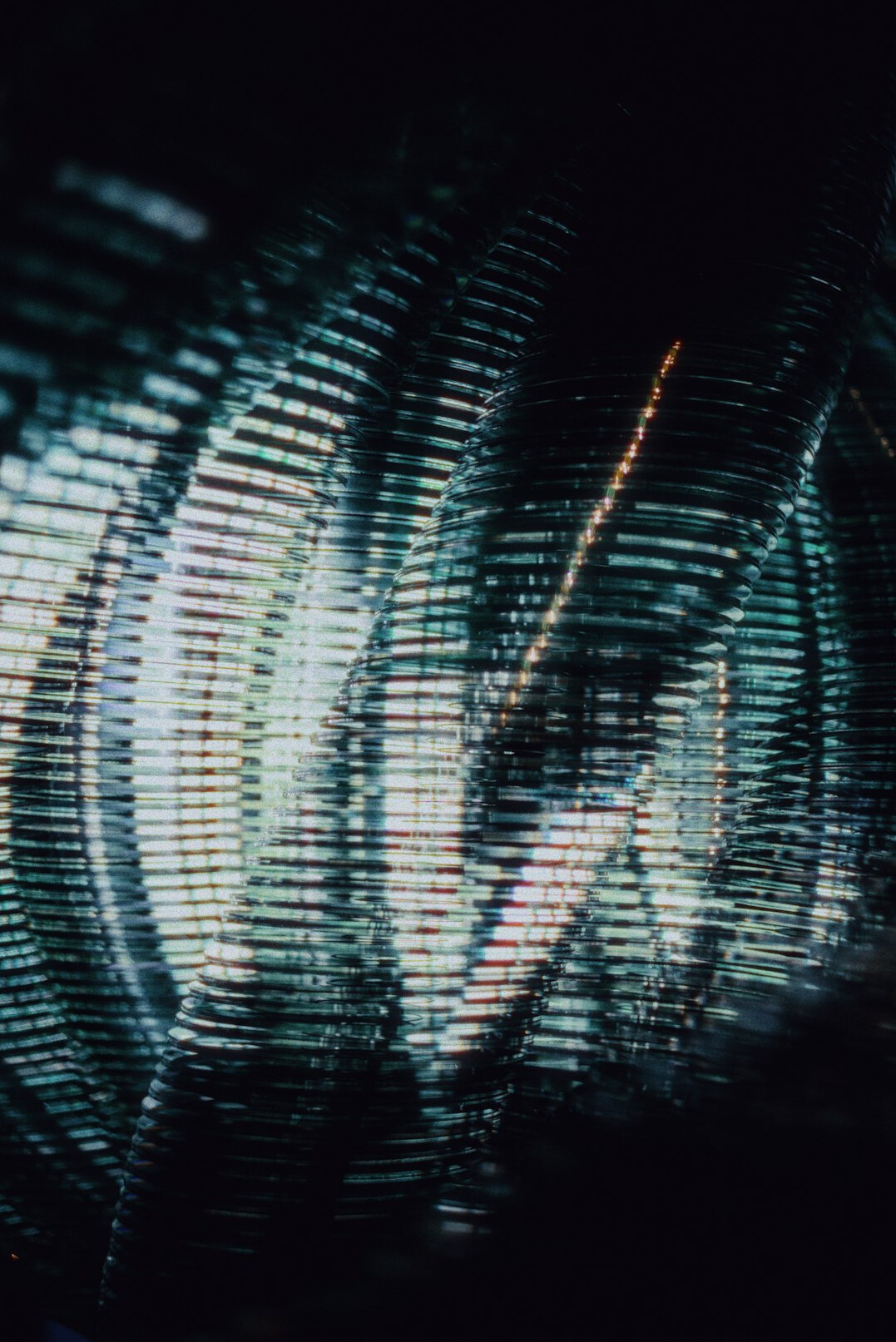 Close up of a computer screen showing lines of code