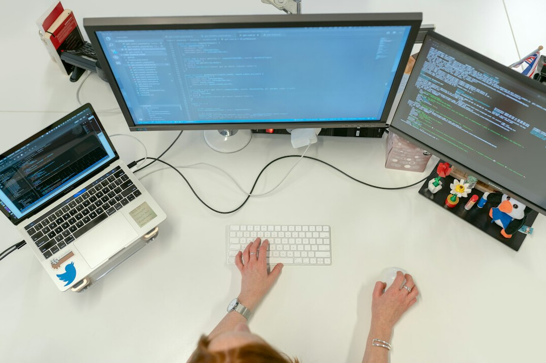 programmer at work